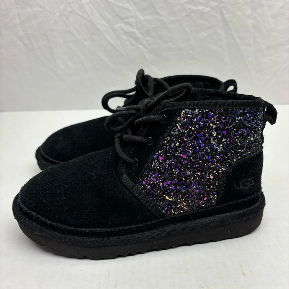 Ugg glitter boots little girl SZ 3